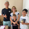 Fernanda e família